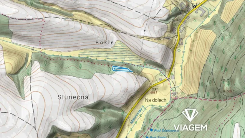 Prodej pole, Březina, 1850 m2