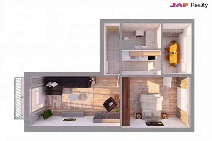 Prodej bytu 2+1, Třebíč, Zahraničního odboje, 55 m2
