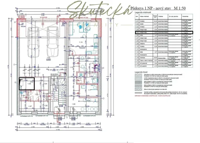 Pronájem bytu 3+kk, Hodonín, 67 m2