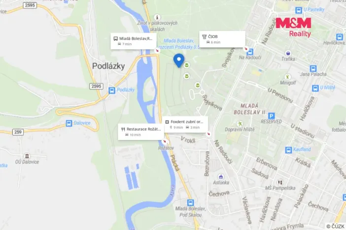 Prodej zahrady, Mladá Boleslav - Mladá Boleslav I, 403 m2