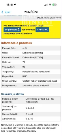 Prodej rodinného domu, Dobromilice, 160 m2
