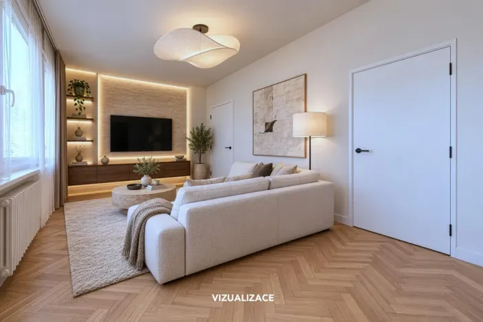 Prodej bytu 2+1, Praha - Strašnice, Gutova, 55 m2