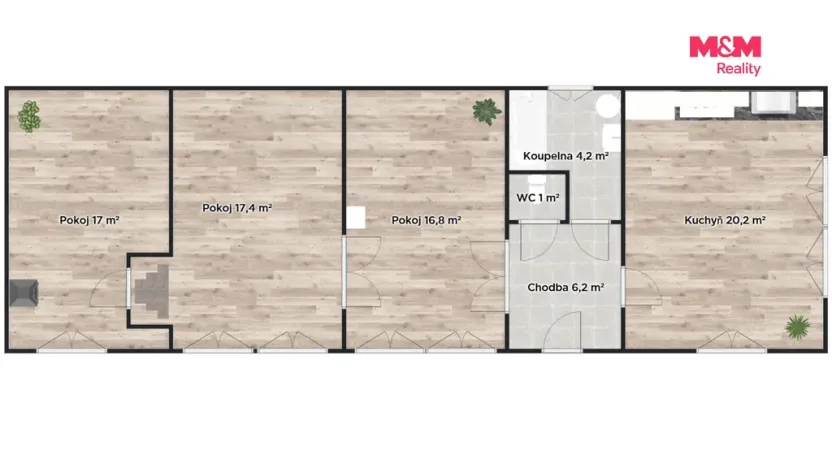Prodej rodinného domu, Vyšehořovice, 83 m2