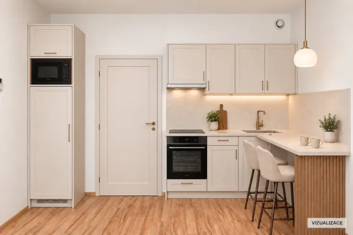 Prodej bytu 1+kk, Praha - Vysočany, Freyova, 33 m2