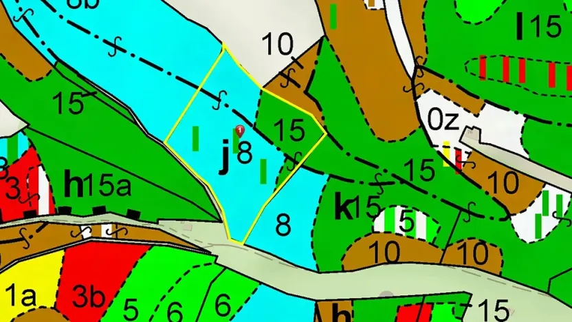 Prodej lesa, Vysoká, 12485 m2