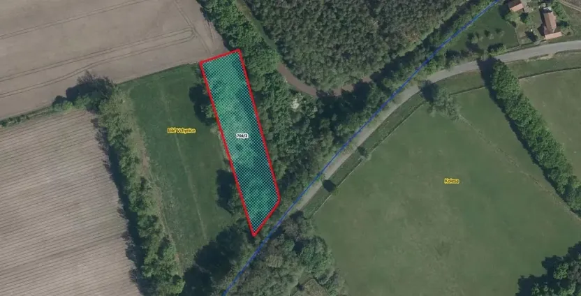 Prodej pozemku, 1650 m², Kladruby nad Labem, Bílé Vchynice