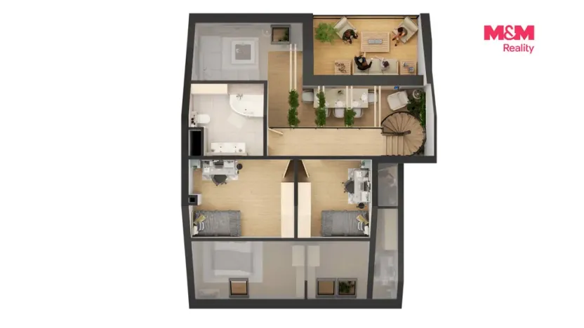 Prodej bytu 5+kk, Čestice, 146 m2
