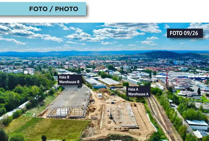 Pronájem výrobních prostor, Písek, 7000 m2