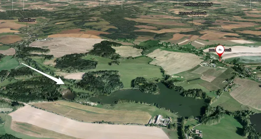 Prodej louky, Jindřichův Hradec - Dolní Radouň, 40751 m2