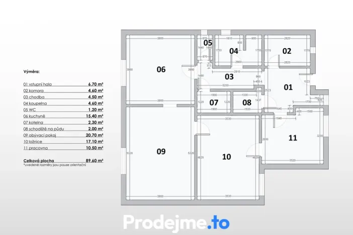 Prodej rodinného domu, Horní Dubenky, 89 m2