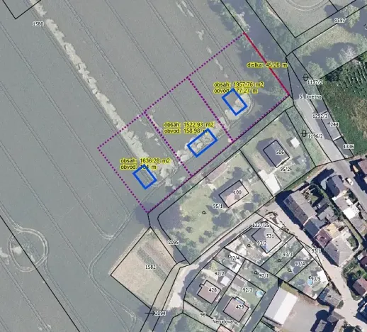 Prodej pozemku pro bydlení, Úsov, 2000 m2