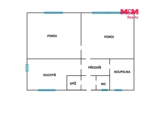 Prodej rodinného domu, Ostrava, Údernická, 55 m2