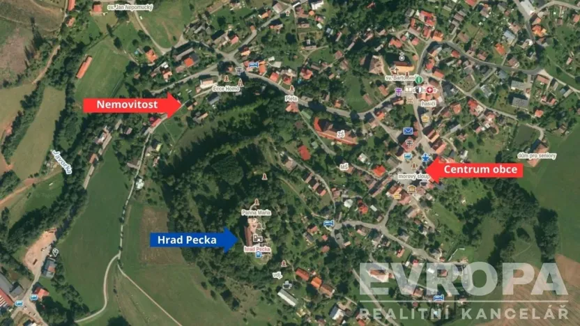 Prodej chalupy, Pecka, 60 m2