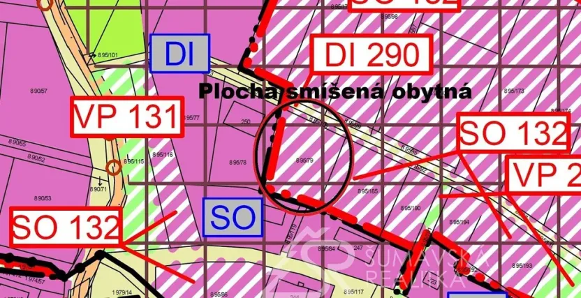 Prodej pozemku, Vimperk - Vimperk III, Malá Homolka, 960 m2