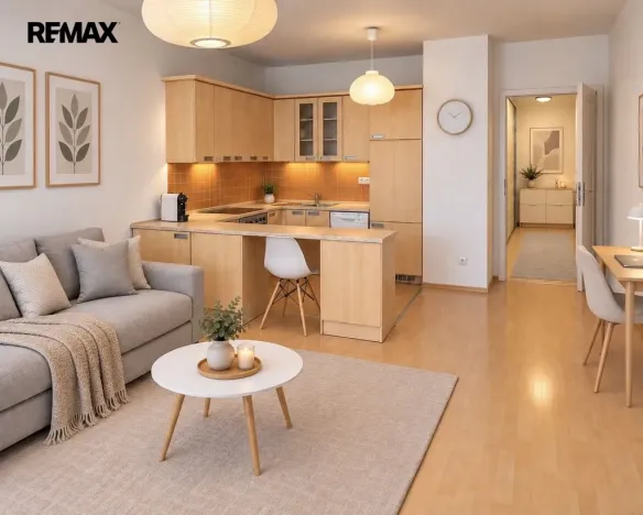 Pronájem bytu 1+kk, Praha - Hostavice, U Hostavického potoka, 40 m2