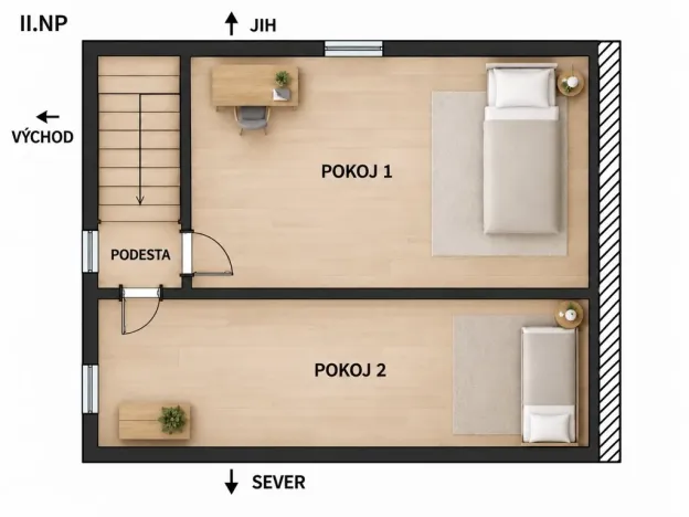 Prodej rodinného domu, Zlín, Zálešná X, 70 m2