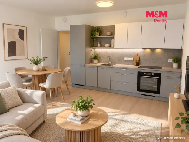 Pronájem bytu 2+kk, Kladno, Engerth, 51 m2