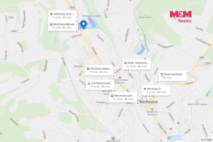 Prodej bytu 3+1, Mnichovice, Pražská, 78 m2