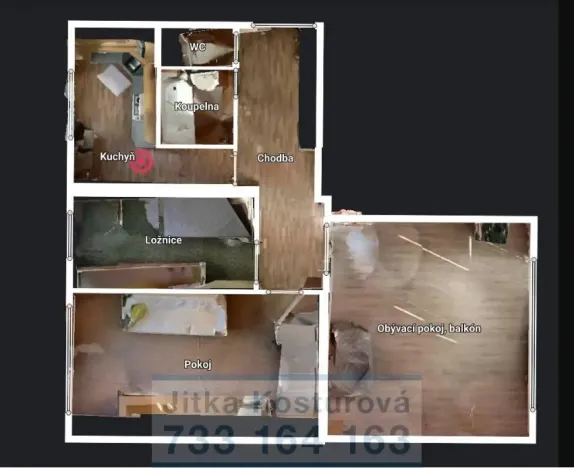 Prodej bytu 3+1, Krnov - Pod Cvilínem, Žižkova, 69 m2