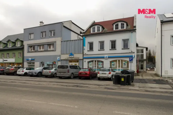 Pronájem kanceláře, Jeseník, nám. Svobody, 27 m2