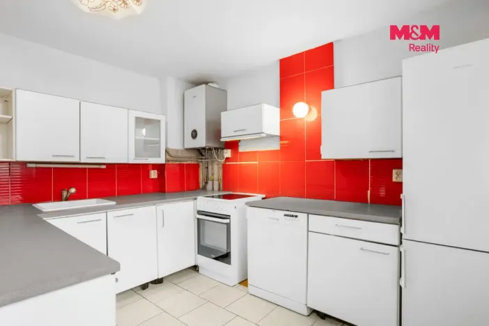 Pronájem bytu 2+1, Kladno - Švermov, Uhelná, 66 m2