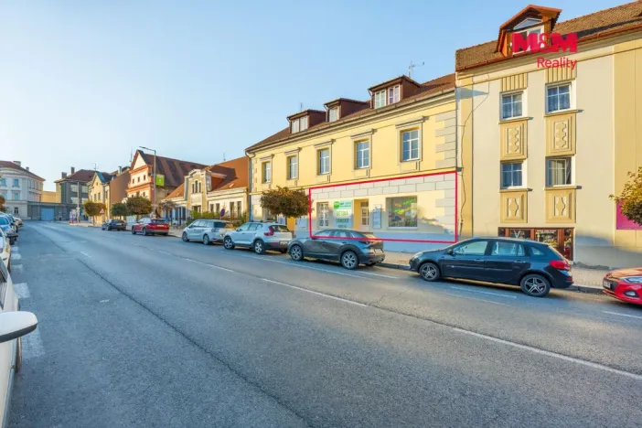 Prodej obchodního prostoru, Slaný, Palackého, 70 m2