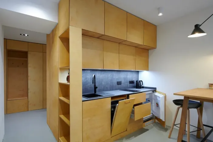 Pronájem bytu 1+kk, Praha - Smíchov, Radlická, 28 m2