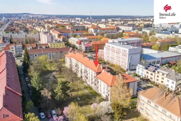 Pronájem bytu 2+1, Plzeň - Koterov, Chválenická, 56 m2