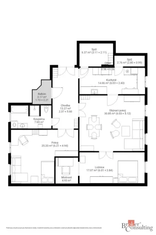 Prodej bytu 3+1, Opava - Předměstí, Těšínská, 115 m2