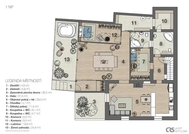 Prodej rodinného domu, Mladá Boleslav, Koněvova, 236 m2