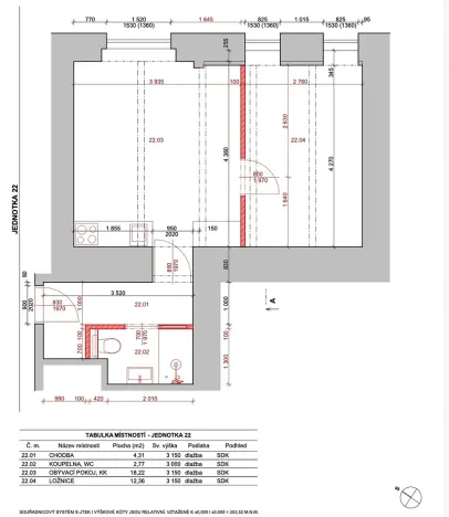 Prodej bytu 2+kk, Praha - Nusle, Nad studánkou, 38 m2