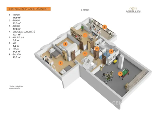 Prodej rodinného domu, Hradištko, V Klících, 240 m2