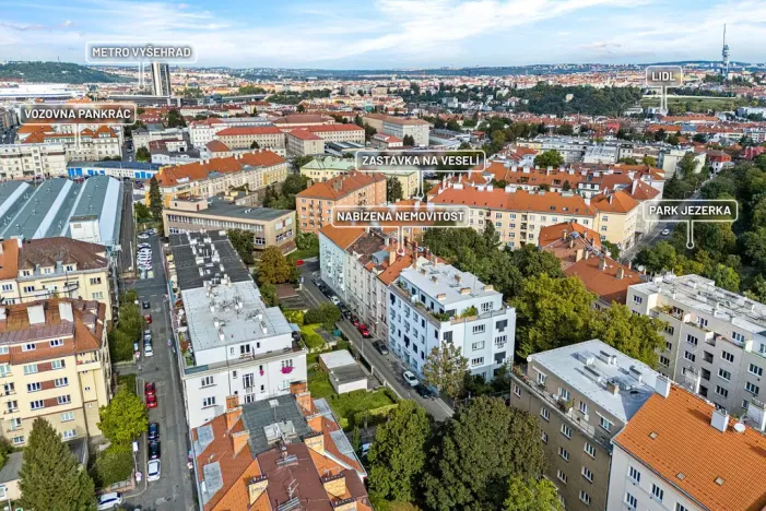 Prodej bytu 2+1, Praha - Nusle, Nad studánkou, 57 m2