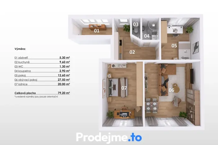 Prodej bytu 3+kk, Znojmo, Jarošova, 79 m2