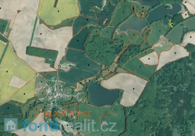 Prodej pozemku, Čejetice - Mladějovice, 1639 m2