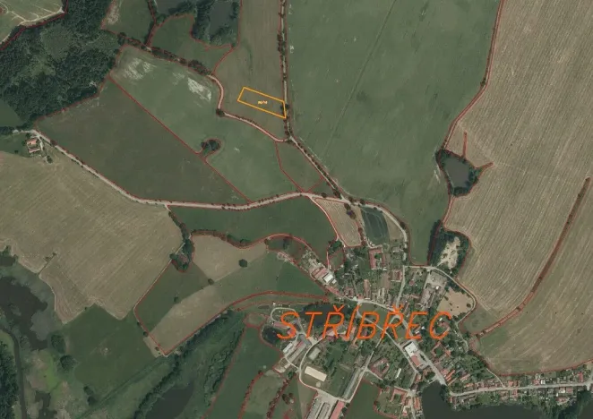 Prodej pole, Stříbřec, 5200 m2