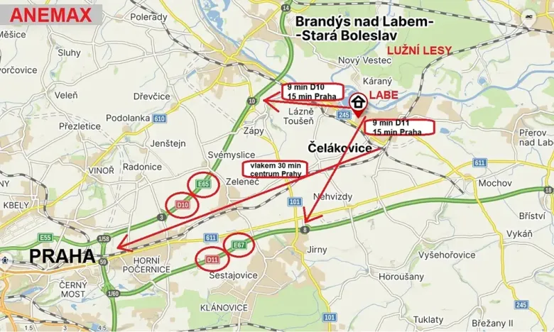 Pronájem bytu 1+1, Čelákovice, Rumunská, 41 m2