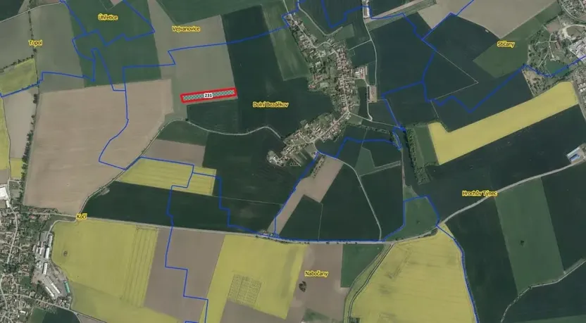 Prodej podílu pole, Dolní Bezděkov, 15410 m2