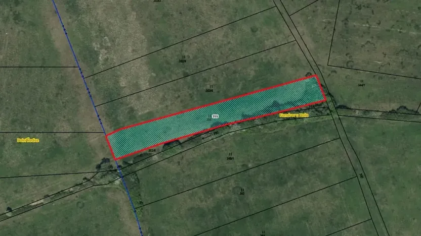 Prodej pozemku, 2172 m², Dolní Roveň, Komárov