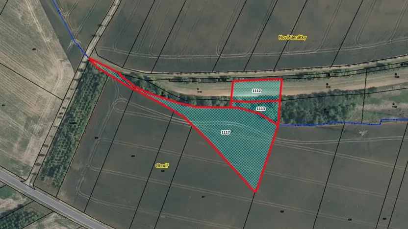 Prodej pozemku, 5957 m², Benátky nad Jizerou I