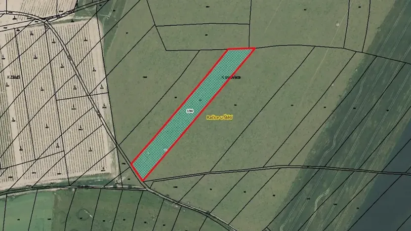 Prodej pozemku, 6384 m², Račice
