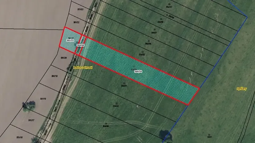 Prodej pozemku, 2978 m², Rosice