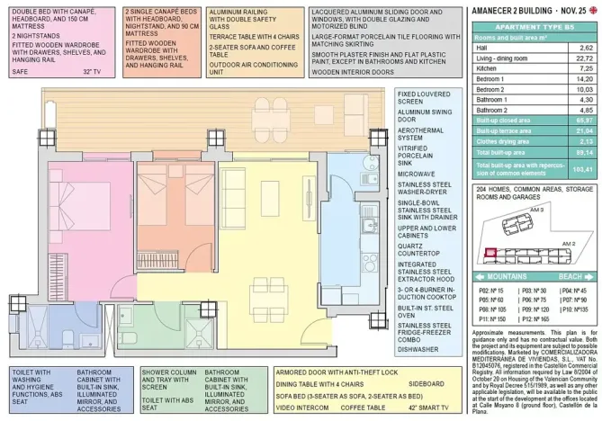Prodej bytu 3+kk, Torre La Mata, Španělsko, 65 m2