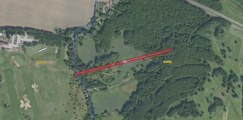 Prodej pozemku, 3021 m², Choťánky