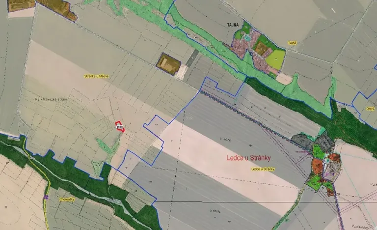 Prodej pole, Stránka, 2020 m2