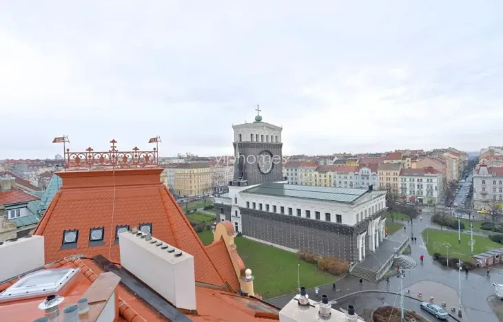 Pronájem bytu 2+kk, Praha - Vinohrady, náměstí Jiřího z Poděbrad, 60 m2