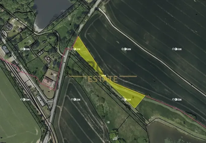 Prodej podílu pole, Postupice, 514 m2