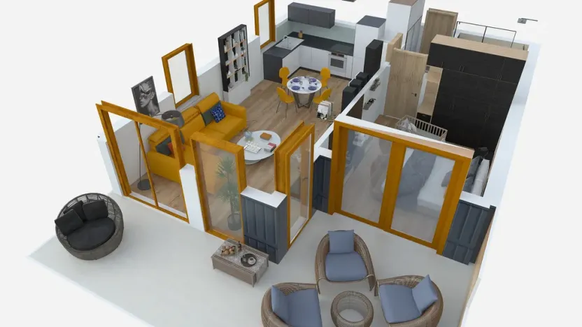 Prodej bytu 2+kk, Bedřichov, 57 m2