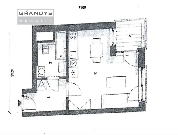 Pronájem bytu 1+kk, Praha - Uhříněves, Oty Bubeníčka, 29 m2