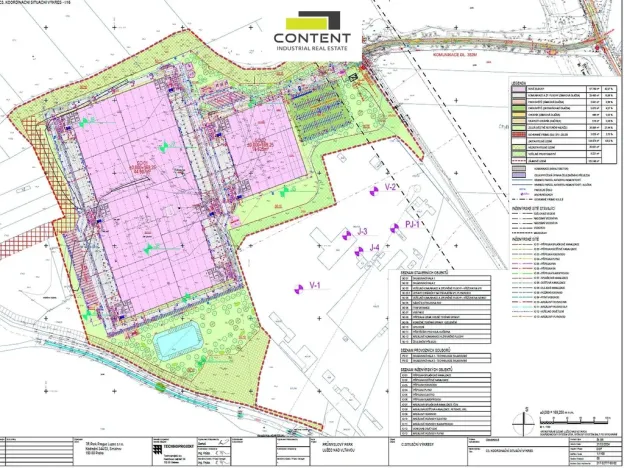 Pronájem výrobních prostor, Lužec nad Vltavou, 5000 m2